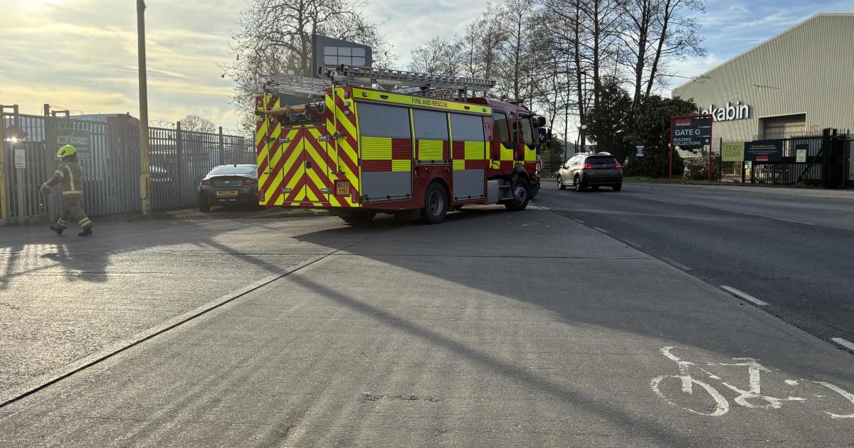 York - fire at Monks Cross close to LNER Community Stadium