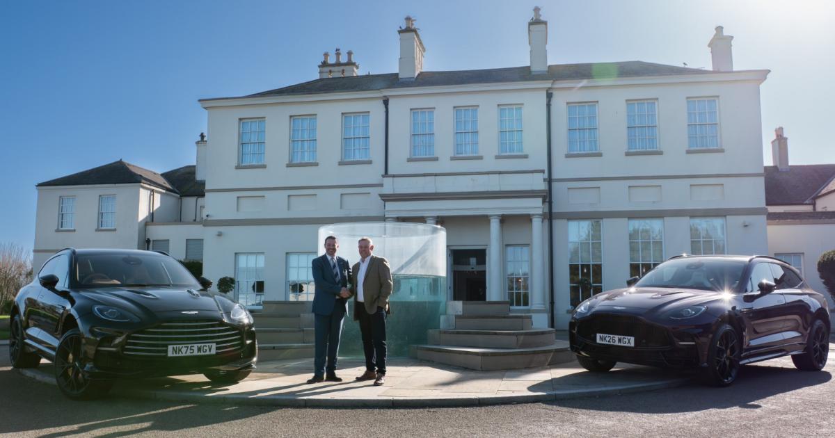 Seaham Hall spa partners with luxury car brand Aston Martin