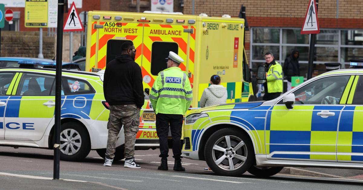 Man taken to hospital after crash near Bolton Morrisons