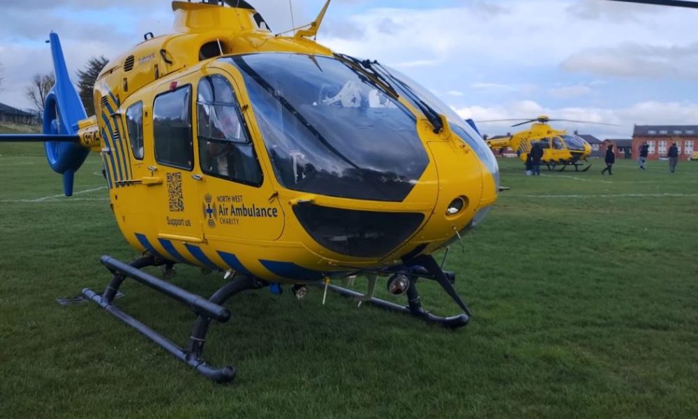 Breaking: Two air ambulances land in Smithills during ‘medical emergency’