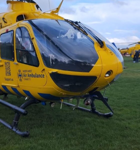Breaking: Two air ambulances land in Smithills during ‘medical emergency’