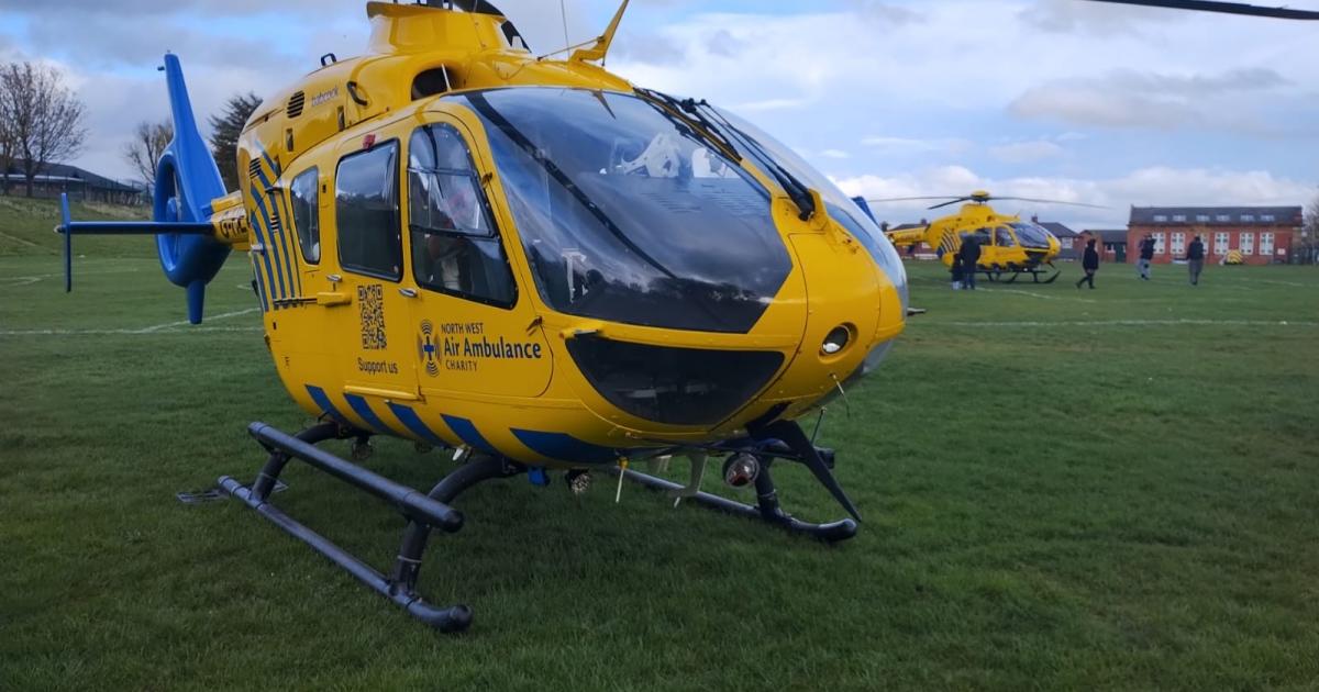 Breaking: Two air ambulances land in Smithills during ‘medical emergency’