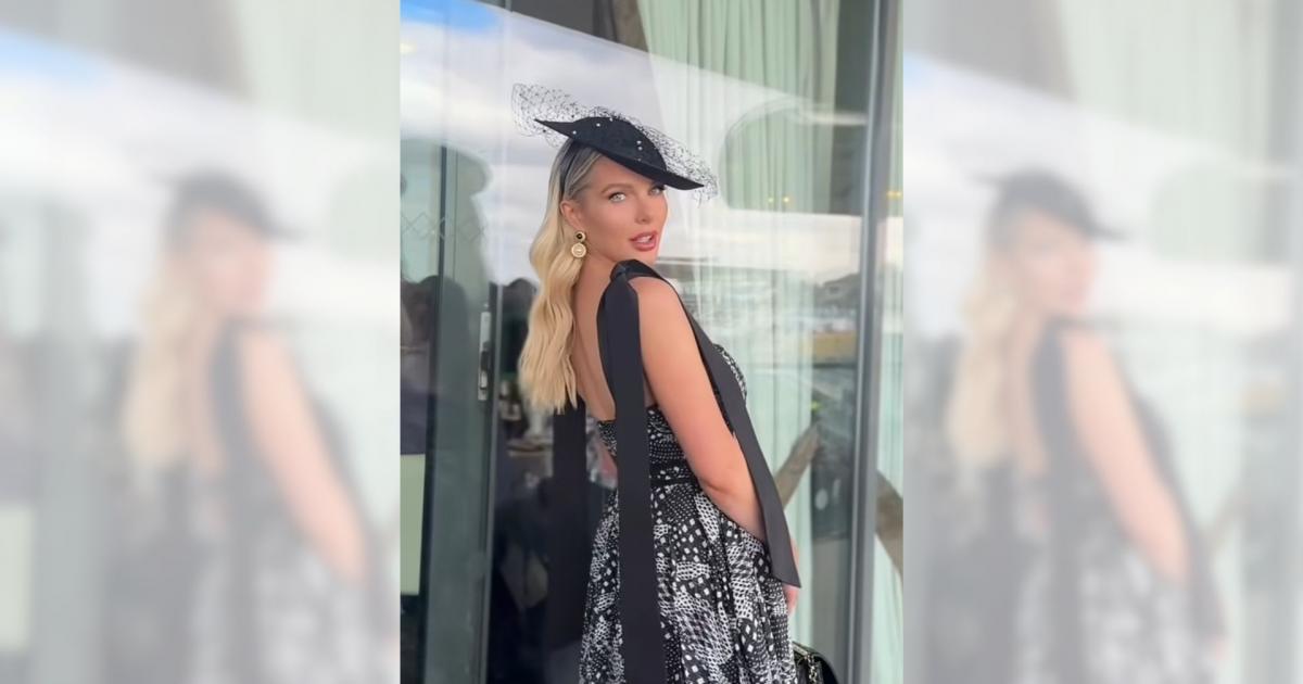 Helen Flanagan steals the show at Ladies Day Grand National