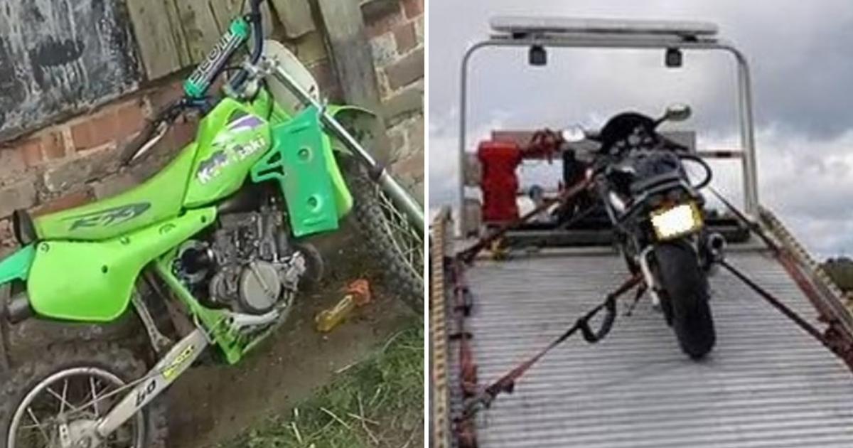 Off-road bikes seized at Cockfield Fell