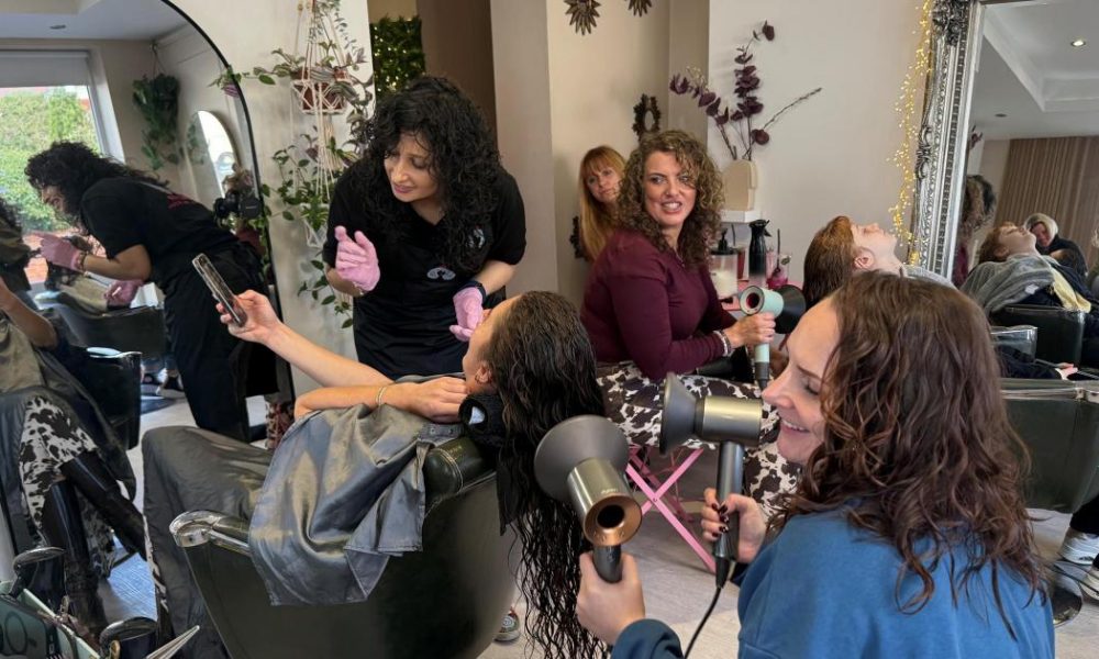 Westhoughton's The Curly Cow shows how to care for curly hair