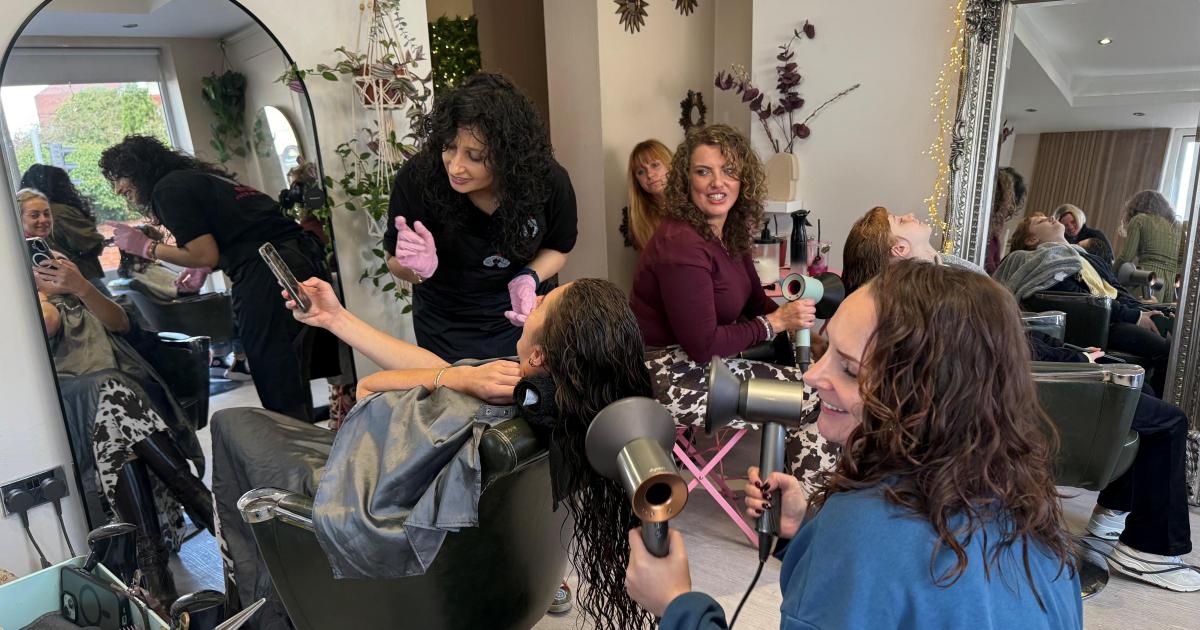 Westhoughton's The Curly Cow shows how to care for curly hair