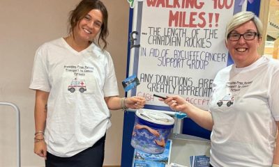Hays Travel Bishop Auckland trekking Rockies for charity