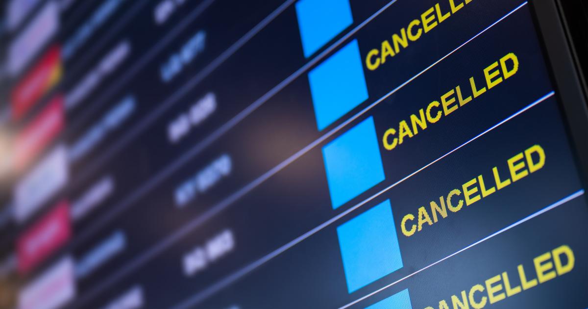 Hundreds of flights cancelled as major airline strikes