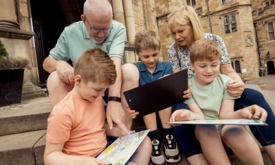 Families explore Durham Castle during special open day event