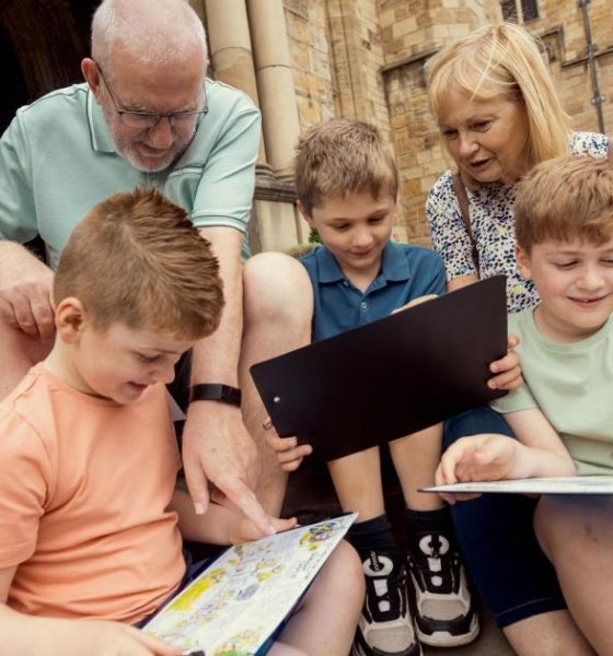 Families explore Durham Castle during special open day event