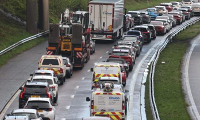 The M66 southbound shut between Edenfield and Walmersley