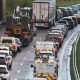 The M66 southbound shut between Edenfield and Walmersley