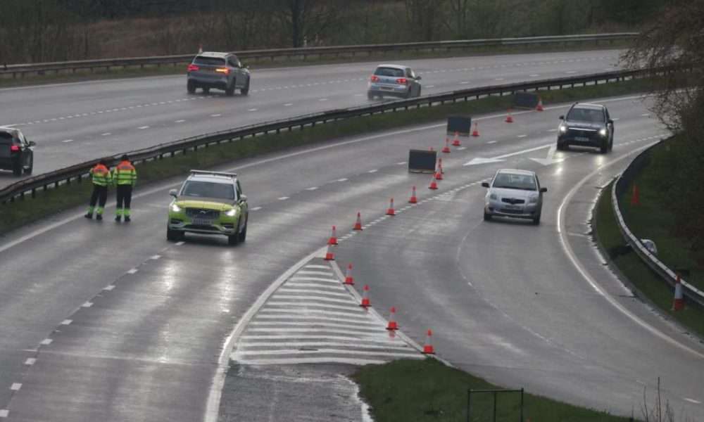 M66 crash - Man 'suffers medical episode' while driving van
