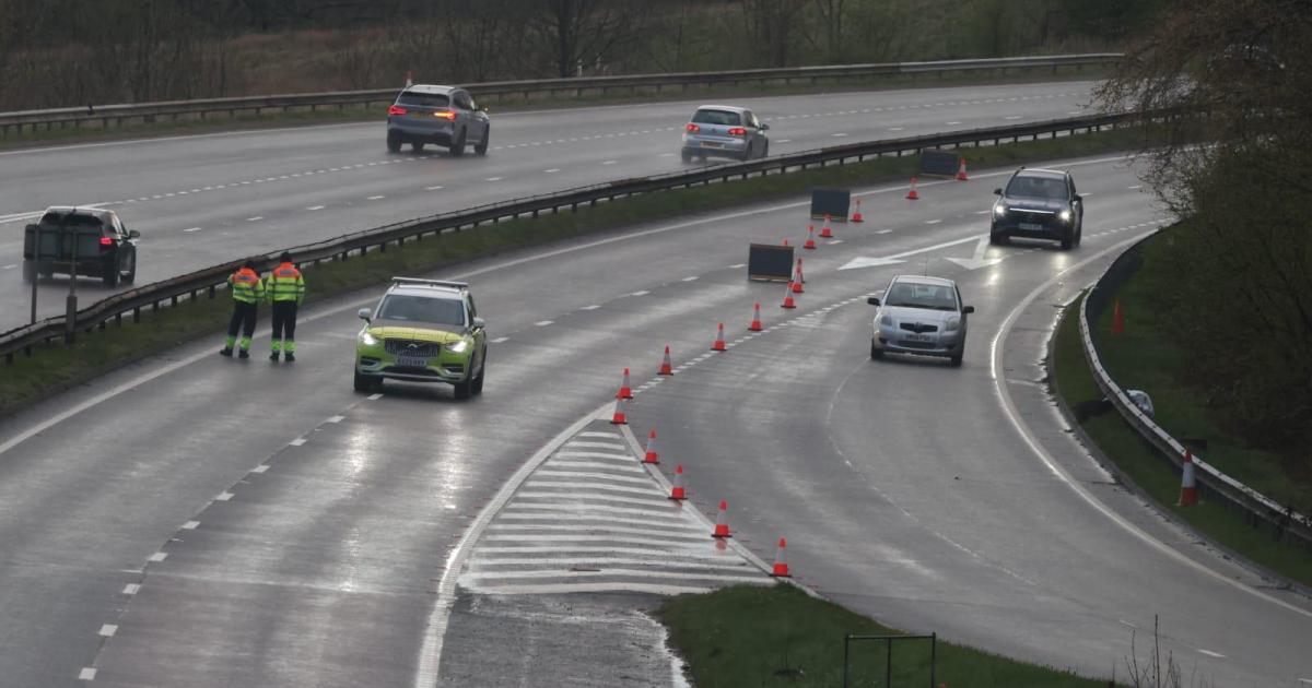 M66 crash - Man 'suffers medical episode' while driving van