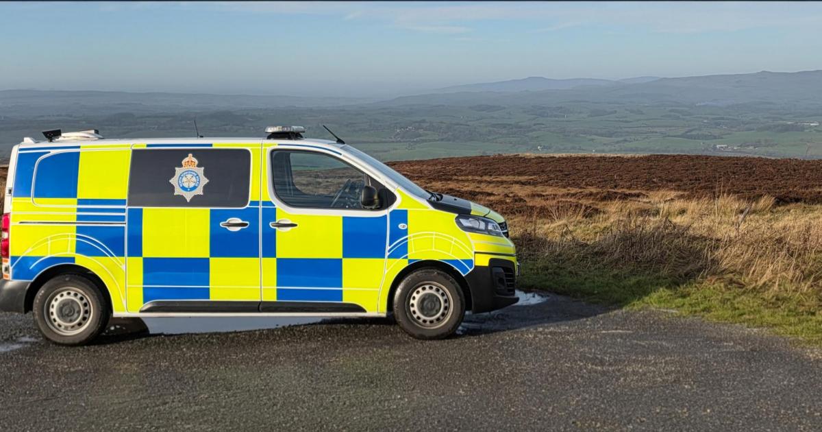 Grey and orange Hitachi digger stolen from Oswaldkirk