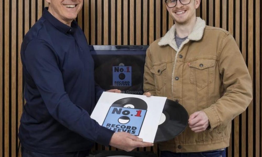 DJ and entrepreneur Andy Hudson launches No.1 Record Sleeves