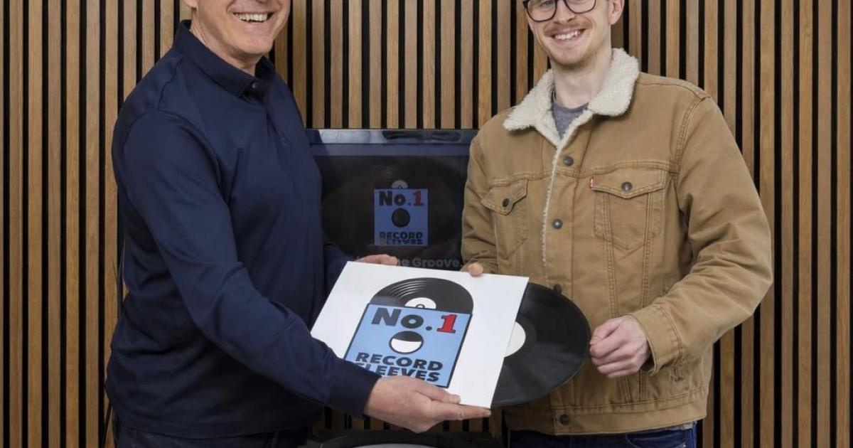 DJ and entrepreneur Andy Hudson launches No.1 Record Sleeves