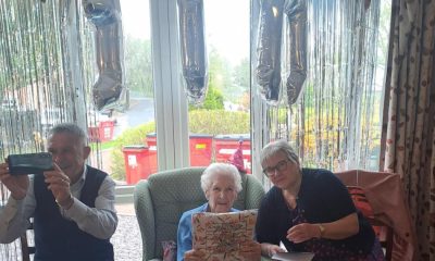County Durham teacher celebrated 100th birthday at care home