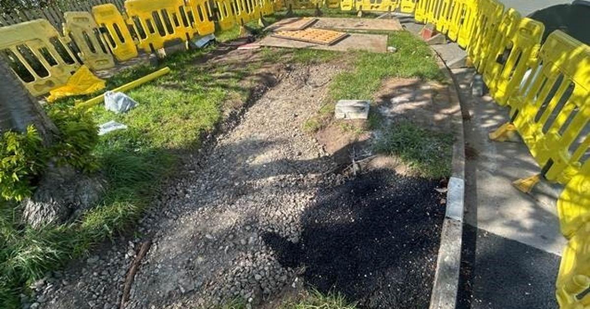 Northern Gas Networks works at York grass verges slammed