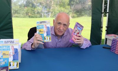 Terry Deary will be at Malton Museum Roman Festival 2026