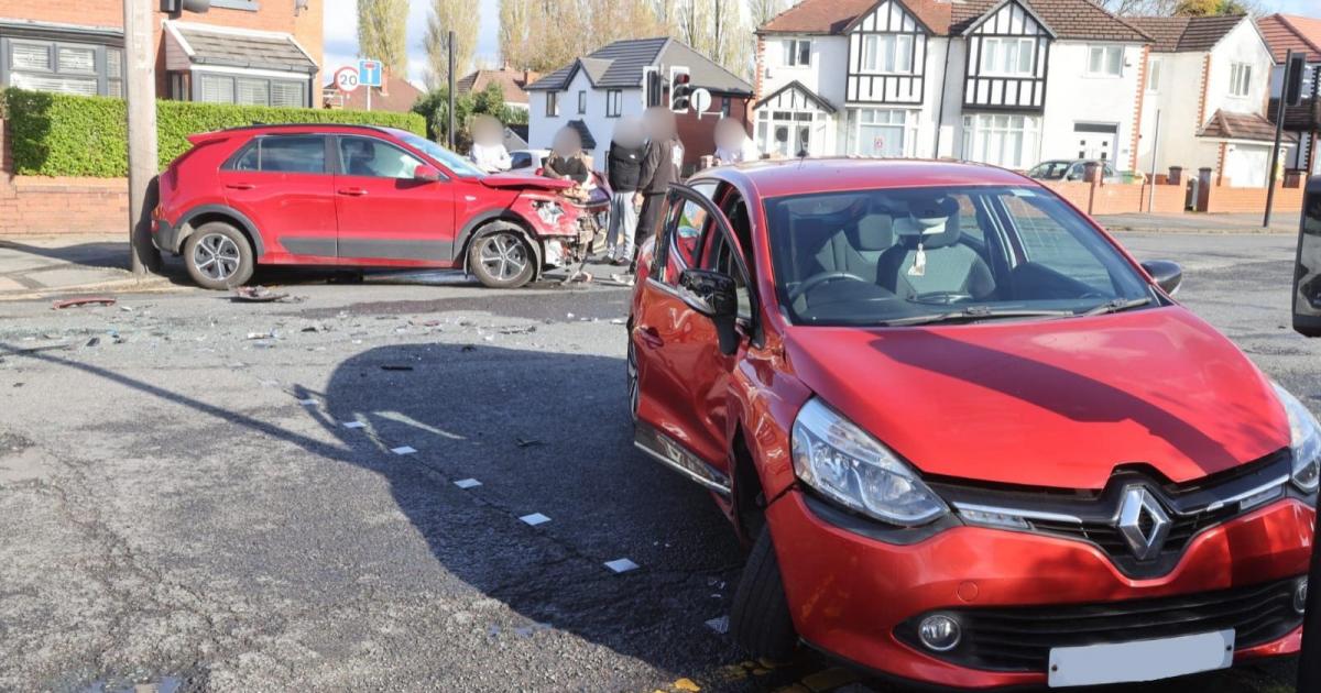 Rush hour delays after crash near Royal Bolton Hospital