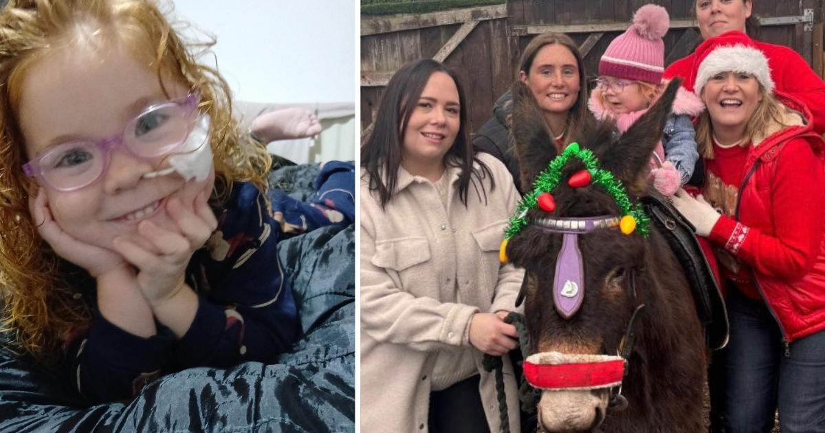 Saltburn family's race to fulfil bucket list for Ivy, 4