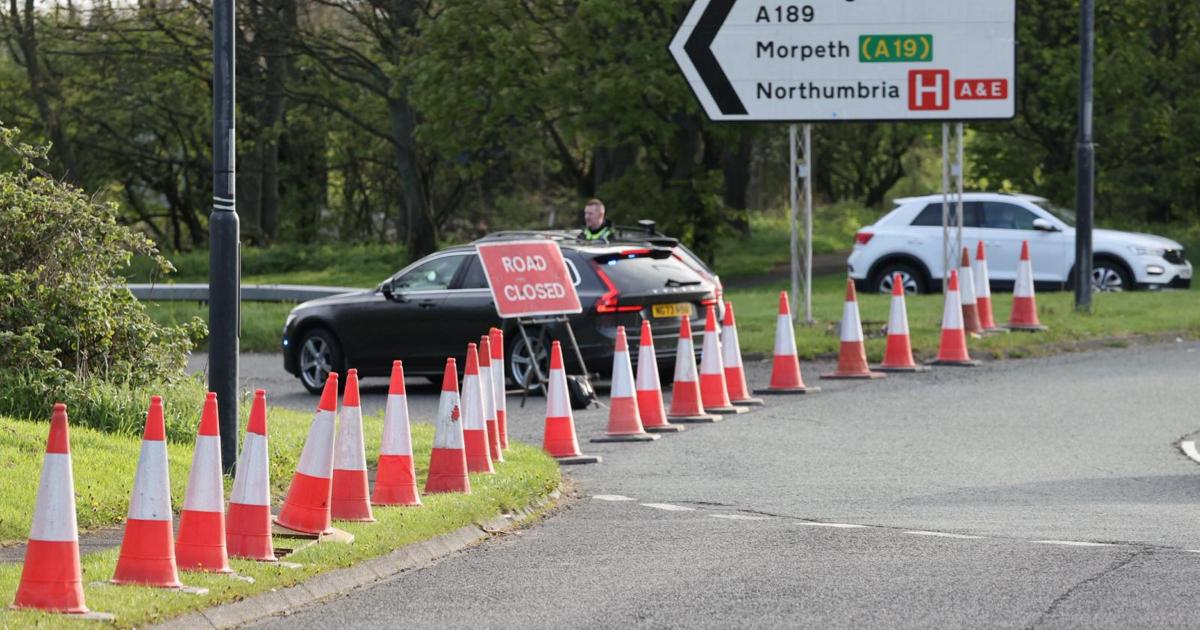 Man in 20s dies after being hit by car on A189 North Tyneside