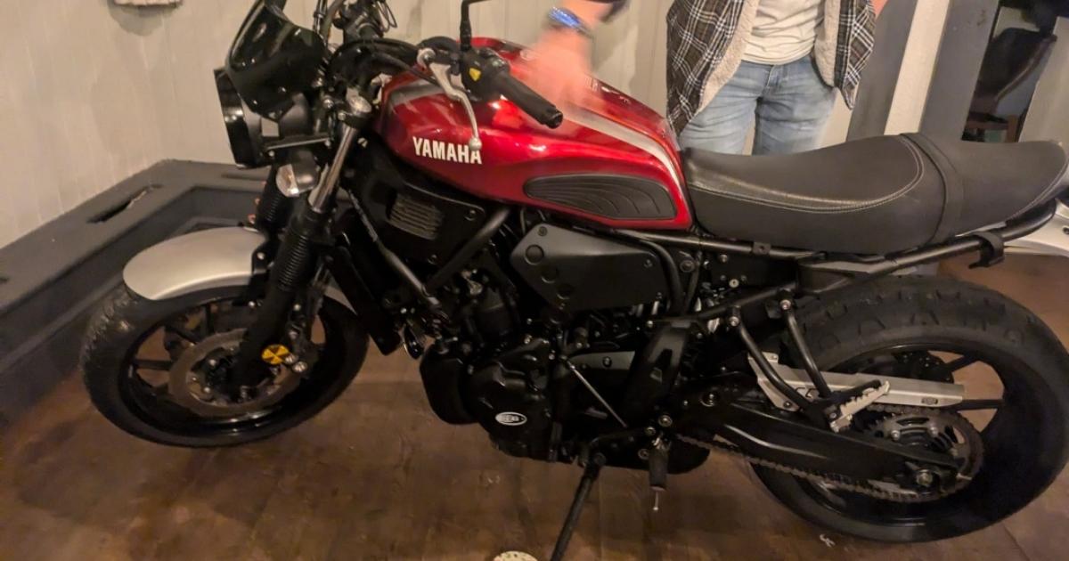 Burglars steal Yamaha XSR700 from Harrogate property