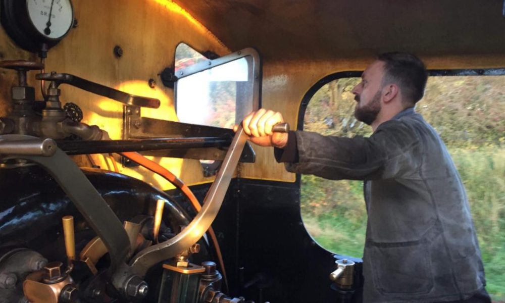 How to become a steam train driver for a day in County Durham
