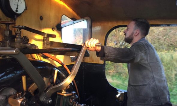 How to become a steam train driver for a day in County Durham