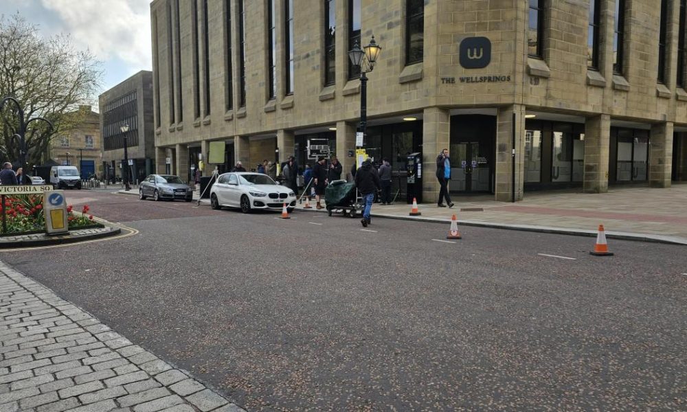 Film crews in Bolton town centre to shoot advertisement