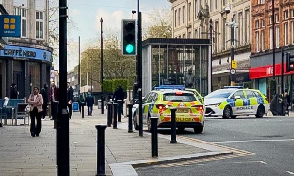 Town centre alarm causes concern from local workers