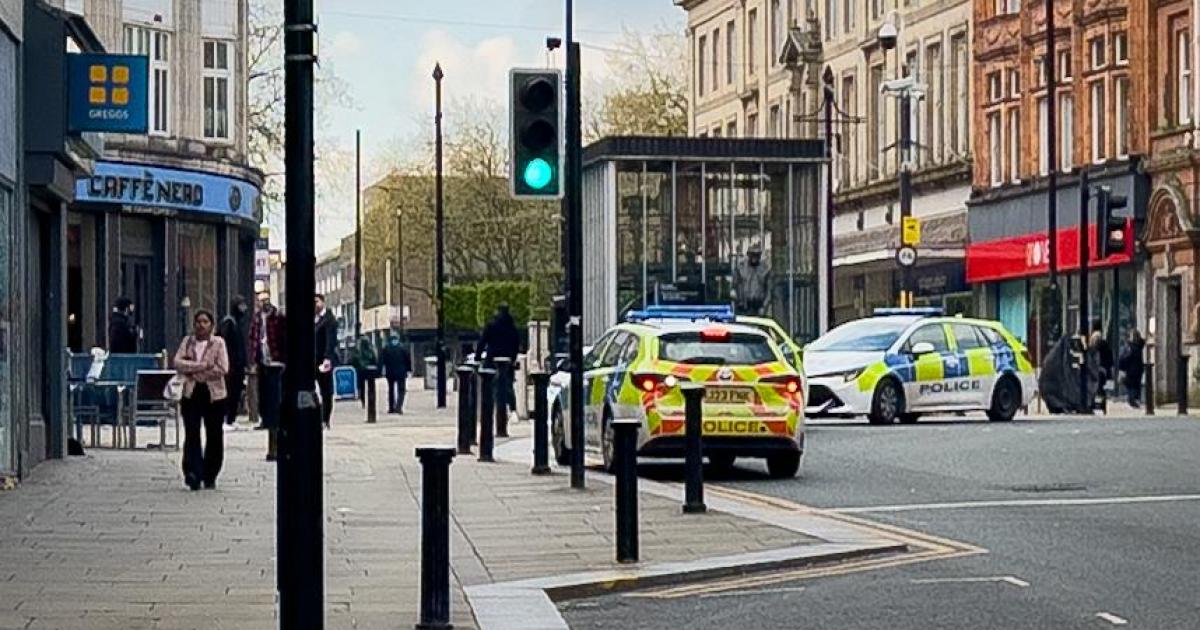 Town centre alarm causes concern from local workers