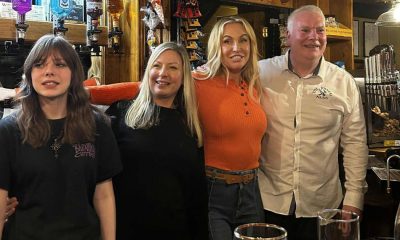 Josie Gibson visits Joiners Arms in Hunwick for new TV show