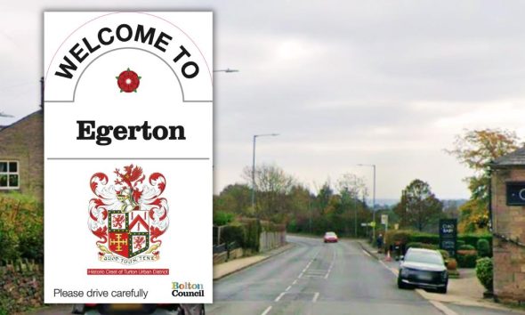 Welcome signs for Egerton and Bromley Cross reflect heritage