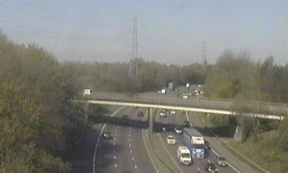 Delays after crash on M61 between Westhoughton and Horwich