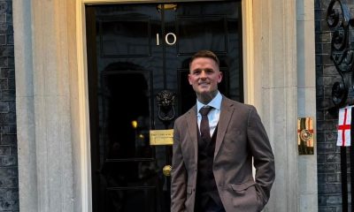 PM thanks man who cleaned racist graffiti at York takeaway