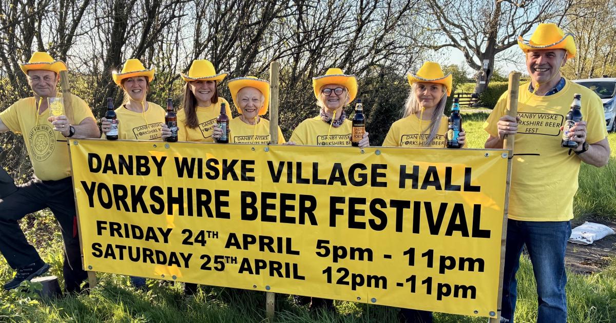 Danby Wiske beer festival near Northallerton returns with record ales