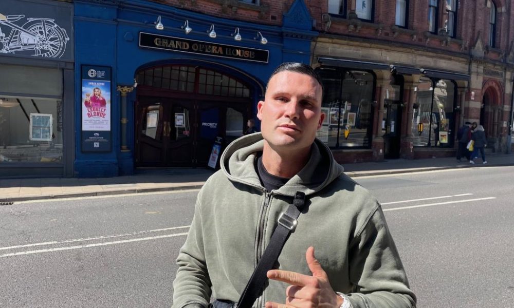 Social media influencer Gymskin spotted filming in York