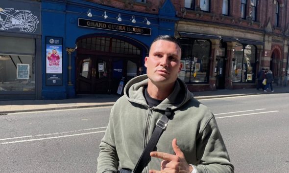 Social media influencer Gymskin spotted filming in York