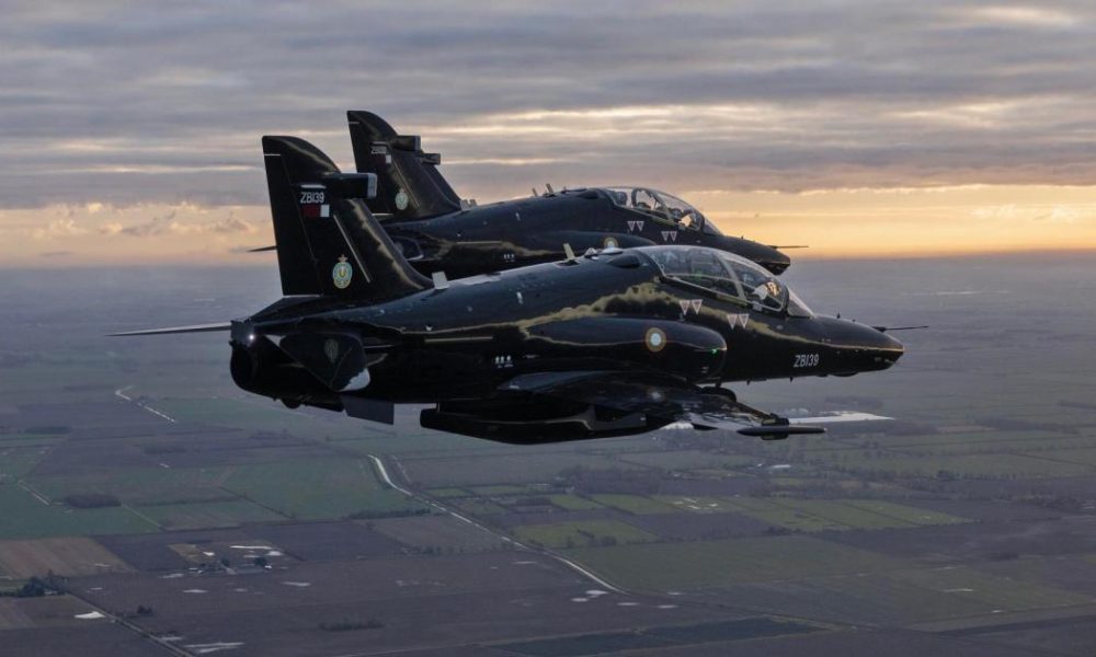 RAF night-flying training across North East and Yorkshire