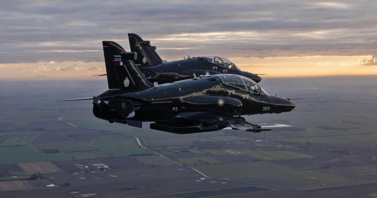 RAF night-flying training across North East and Yorkshire