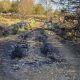 Abandoned burnt out car removed from Guisborough Forest