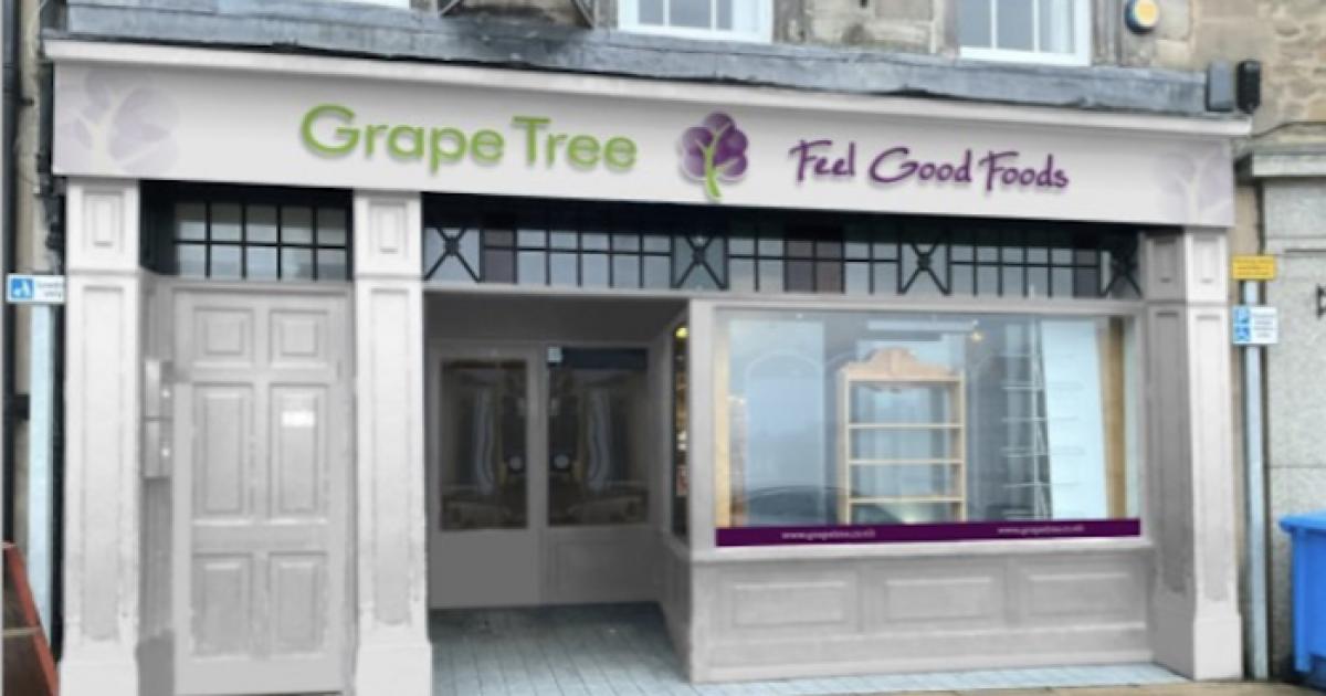 Plans for Grape Tree health food shop in Richmond
