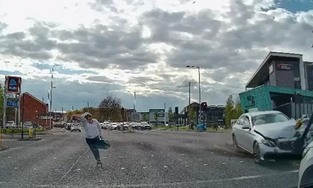 Emergency services attend 7 car crash on Trinity Street Bolton
