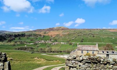 Country walk - lovely views at Reeth and Maiden Castle