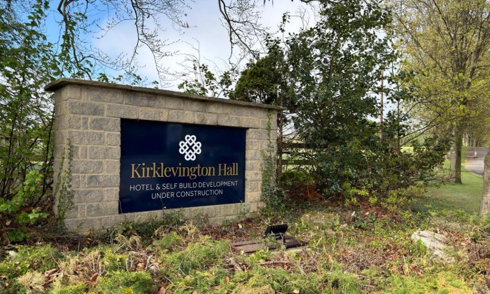 Kirklevington Hall signs go up at former Judges near Yarm