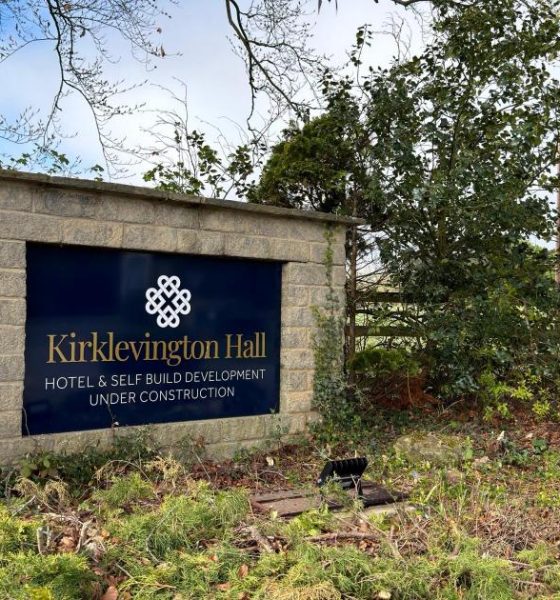 Kirklevington Hall signs go up at former Judges near Yarm