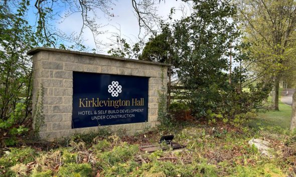 Kirklevington Hall signs go up at former Judges near Yarm