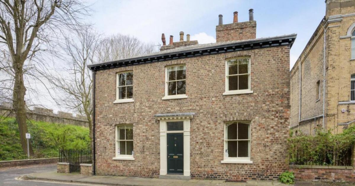 Inside two-bedroom home for sale overlooking York walls